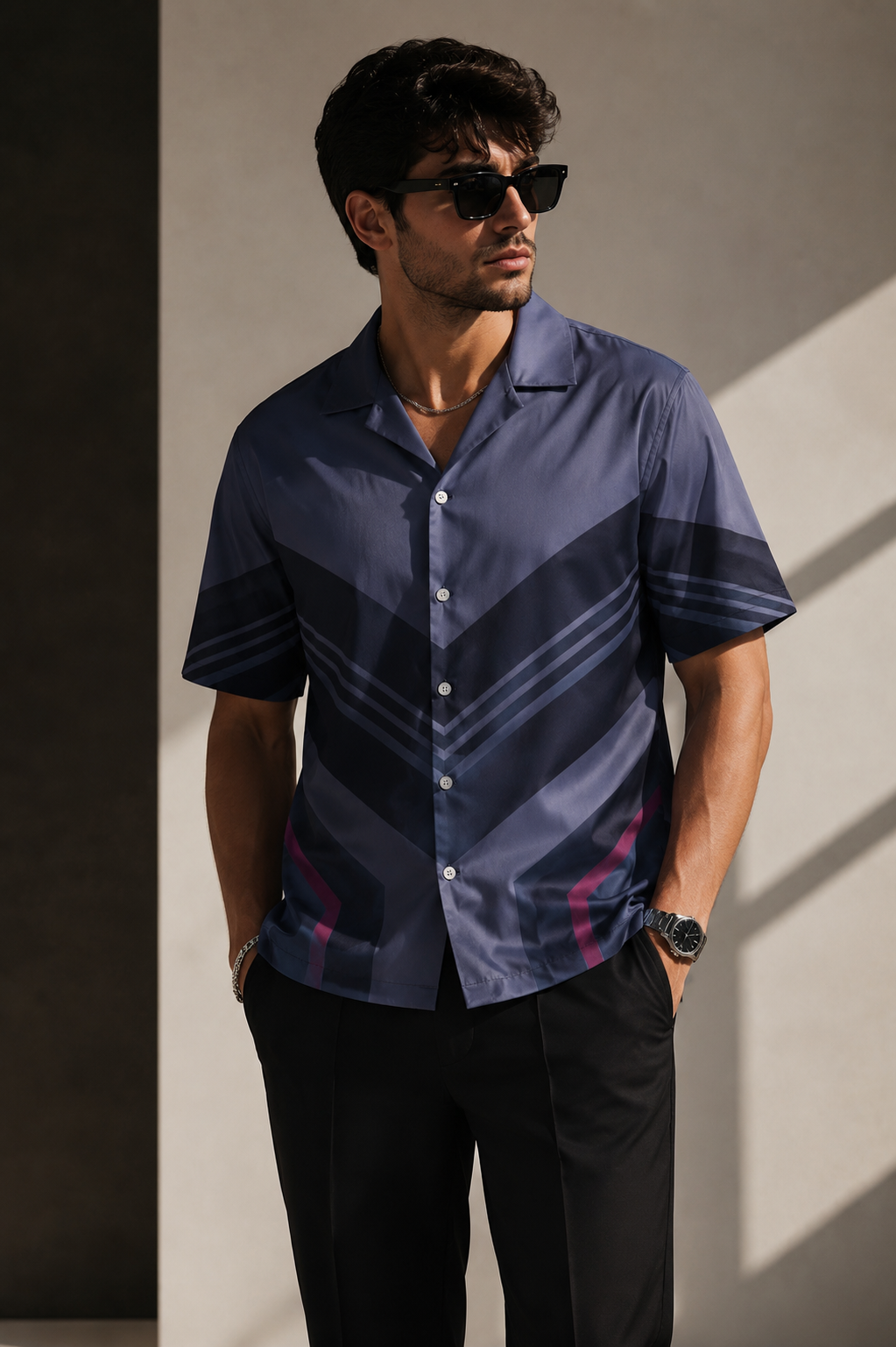 Unisex button shirt