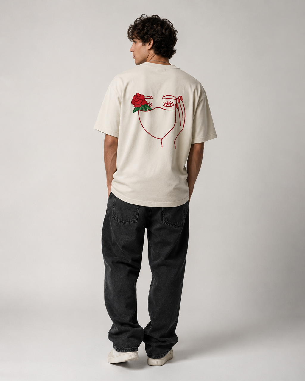 Oversized faded t-shirt