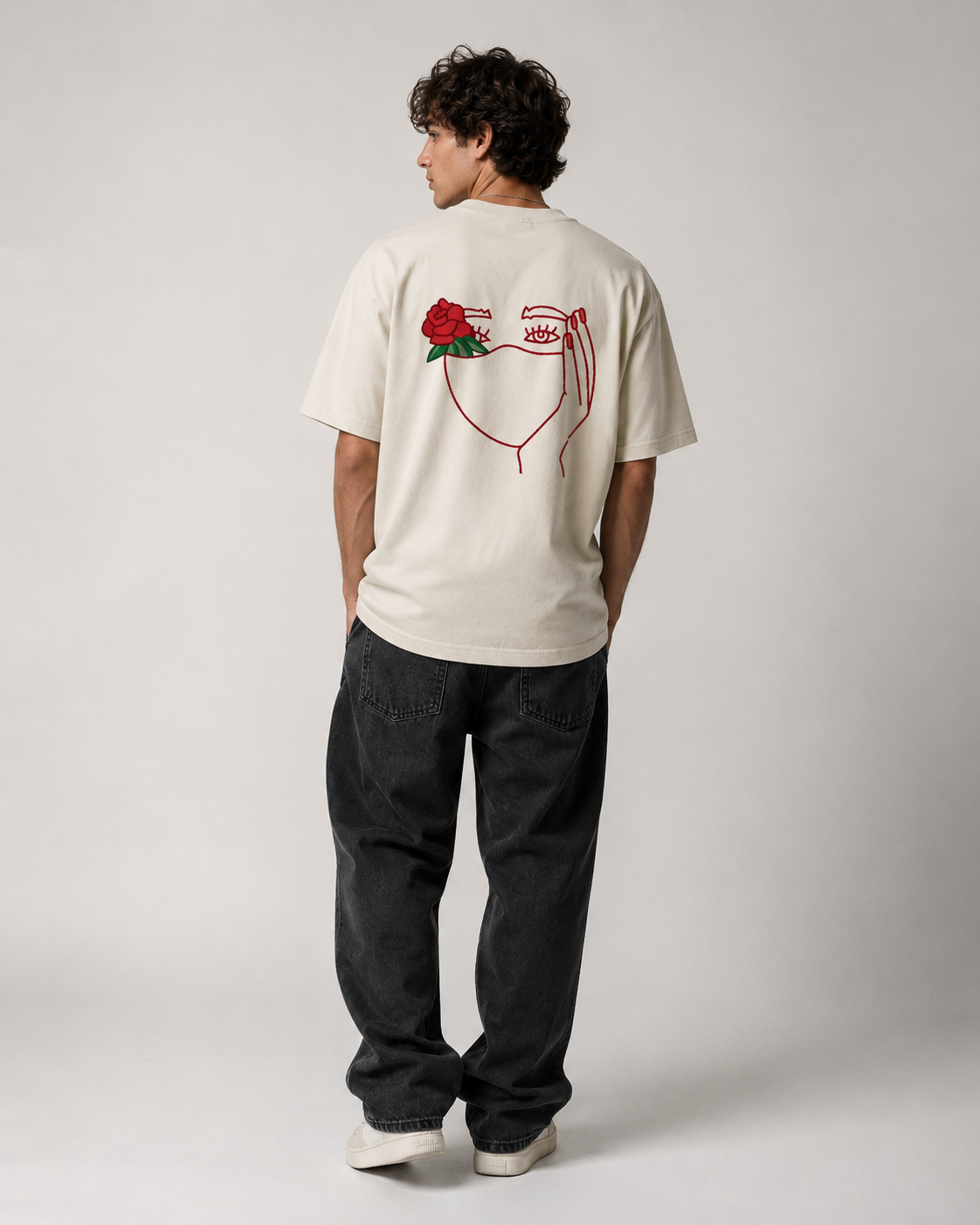 Oversized faded t-shirt